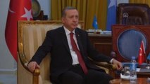 Erdoğan, Somali Cumhurbaşkanı Hasan Şeyh Mahmud ile Baş Başa Görüştü