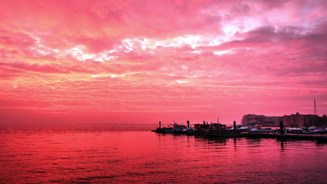 ARCACHON TIMELAPSE CITY SCAPE - Sunset Edit