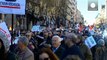 اعتراض در مادرید به لایحه تغییر قوانین تظاهرات