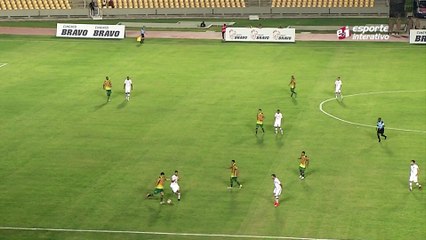 SALVOU! Júlio César sai e evita o segundo gol do Sampaio Corrêa na final da Supercopa do Maranhão