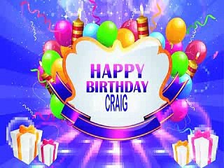 Happy Birthday Craig Wishes