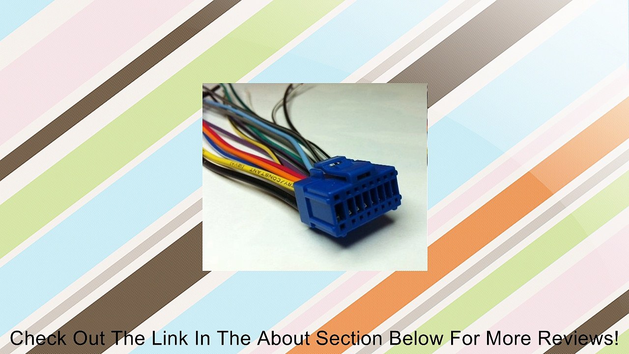 Pioneer AVH-p6500DVD AVH-P5200 P5250 Tv Harness Power Plug Cde9141 Review