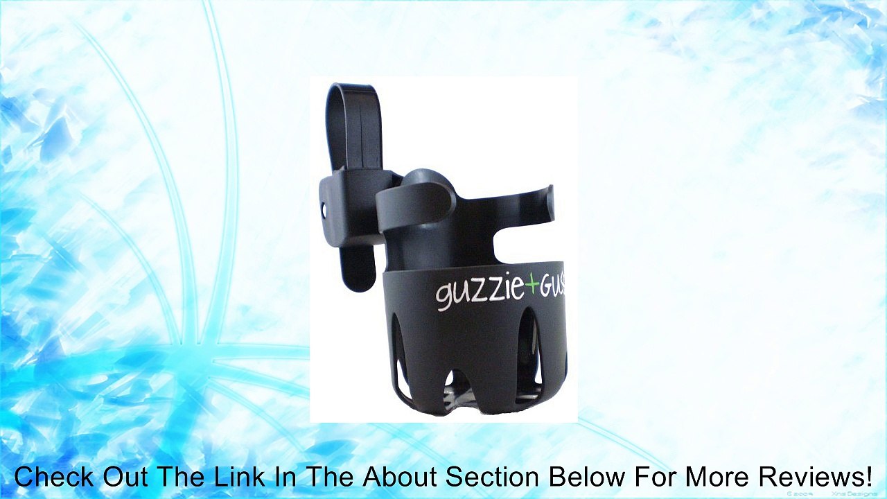 Guzzie+Guss Universal Cup Holder, Black Review