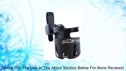 Guzzie+Guss Universal Cup Holder, Black Review