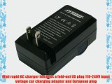 Wasabi Power Battery (2-Pack) and Charger for Canon BP-827 and Canon VIXIA HF20 HF21 HF200