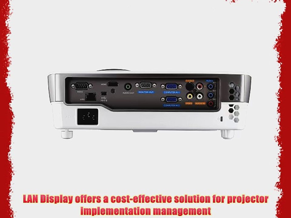 BenQ MX720 3500 Lumen XGA SmartEco 3D DLP Projector