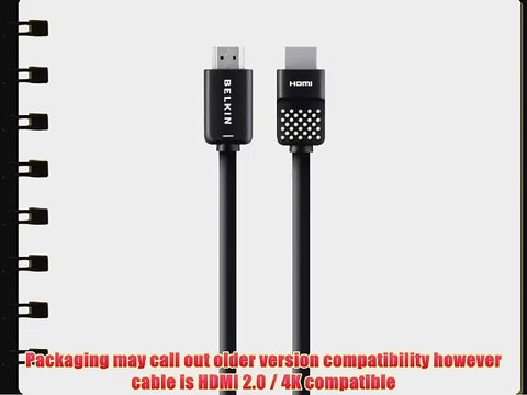 Belkin High-Speed HDMI Cable (Supports Amazon Fire TV and other HDMI-Enabled Devices) HDMI