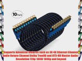 Aurum Ultra Series - High Speed HDMI Cable With Ethernet 10 PACK (1 Ft) - Supports 3D