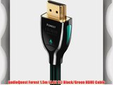 AudioQuest Forest 1.5m (4.92 ft.) Black/Green HDMI Cable