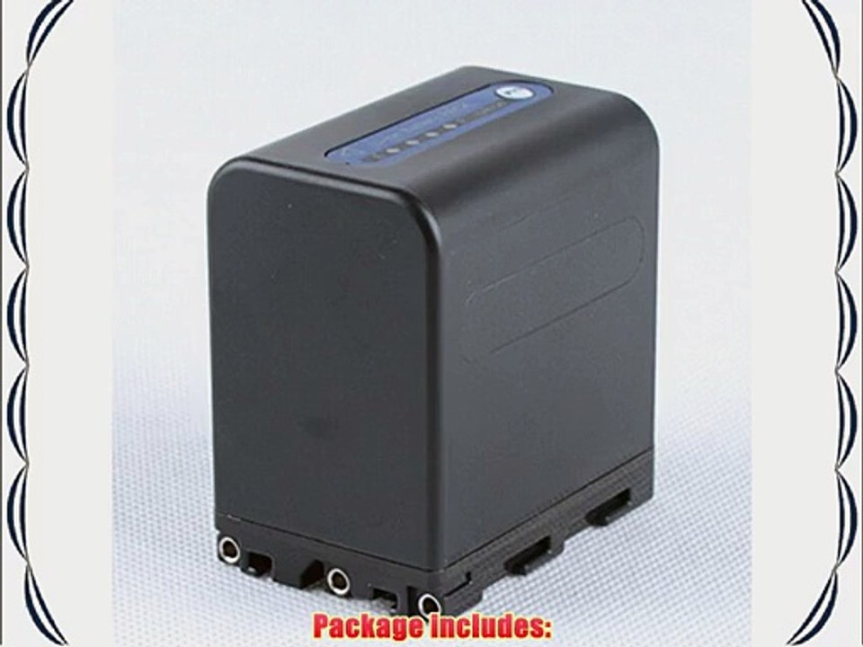 3900mAh Rechargeable Lithium-Ion Battery Pack for SONY NP-FM30 NP-FM50 NP-FM70 NP-FM71 NP-FM90