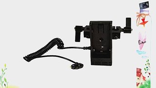 Ikan BMPCC-PWR-2RD-S Blackmagic Pocket Cinema Camera Dual Rod DV Power Kit for Sony L (Black)