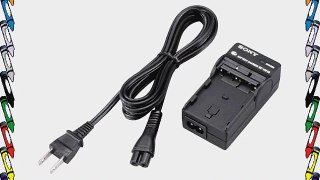 Sony BCVM50 Portable AC Charger for CCD-TRV 138 338 DCR-DVD 101 201 301 and HDR-HC1 Camcorders