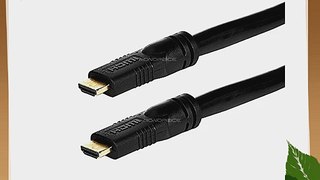 Monoprice 20ft 22AWG CL2 High Speed HDMI Cable - Black