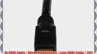 35 ft High Speed HDMI Cable - Ultra HD 4k x 2k HDMI Cable - HDMI to HDMI M/M - 35ft HDMI 1.4