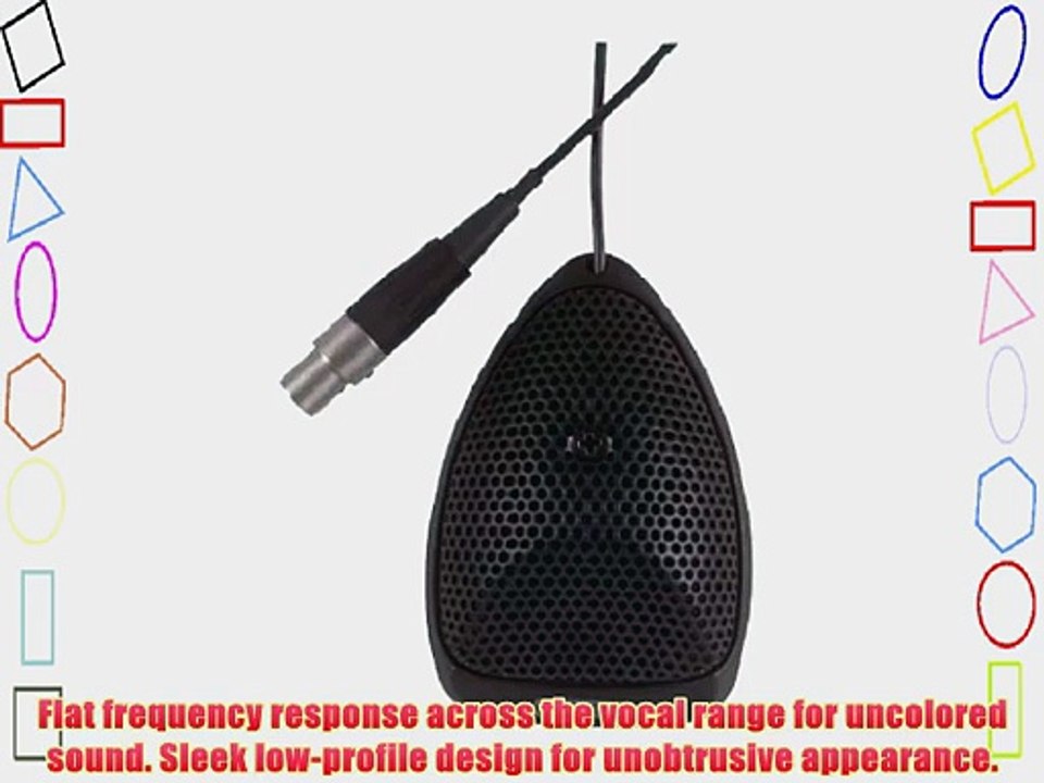 Shure MX391/O Condenser Microphone (Omni)