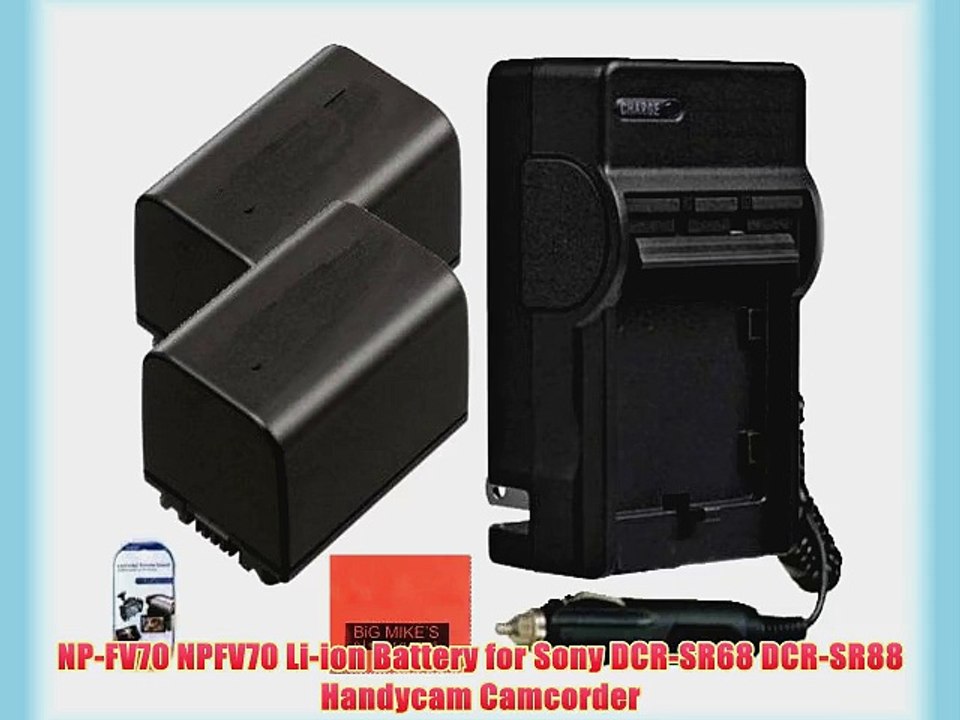 Sony DCR-SR68 DCR-SR88 Handycam Camcorder Battery