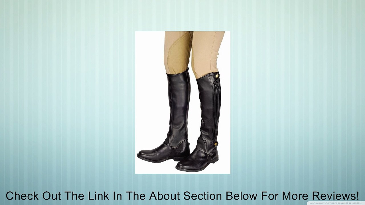 TuffRider TuffRider Adult Grippy Grain Half Chaps Review