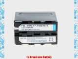 6600mAh Battery Pack for Sony NP-F770 NP-F930 NP-F950 NP-F960 NP-F970 NP-F970/B and Sony HDR-FX1