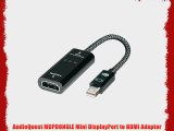 AudioQuest MDPDONGLE Mini DisplayPort to HDMI Adaptor