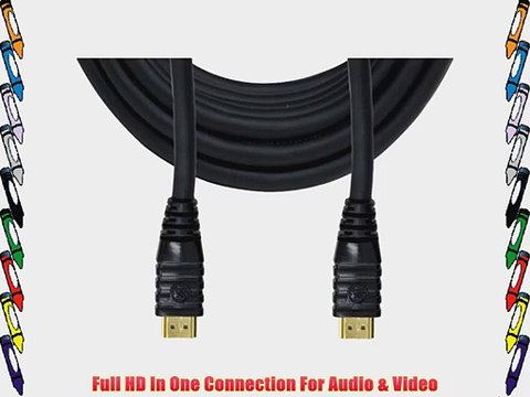 GE Ultra ProGrade 1.3b Digital HDMI Cable In-Wall Rated - 25-Foot