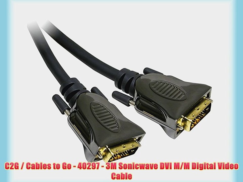 C2G / Cables to Go - 40297 - 3M Sonicwave DVI M/M Digital Video Cable