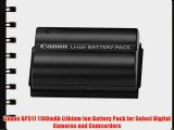 Canon BP511 1100mAh Lithium Ion Battery Pack for Select Digital Cameras and Camcorders