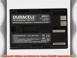 Duracell Lithium Ion Battery for Canon MiniDV Camcorders ()