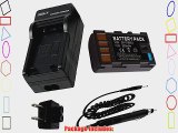 Battery   Charger for JVC BN-VF808 BN-VF808U BN-VF808US and JVC Everio GZ-MS100RU GZ-MS100RUS