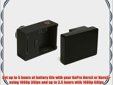 Wasabi Power Extended Battery for GoPro HERO3 HERO3