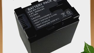 PowerSmart? 3.6V 4000mAh Camcorder Battery for JVC BN-VG107 BN-VG108U BN-VG121AC GZ-MS110 GZ-E100