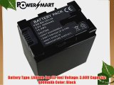 PowerSmart? 3.6V 4000mAh Camcorder Battery for JVC BN-VG107 BN-VG108U BN-VG121AC GZ-MS110 GZ-E100