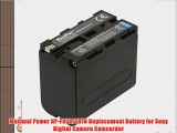 Maximal Power NP-F950/F970 Replacement Battery for Sony Digital Camera Camcorder