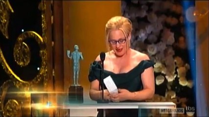 Patricia Arquette Emotional #SAGAwards Speech