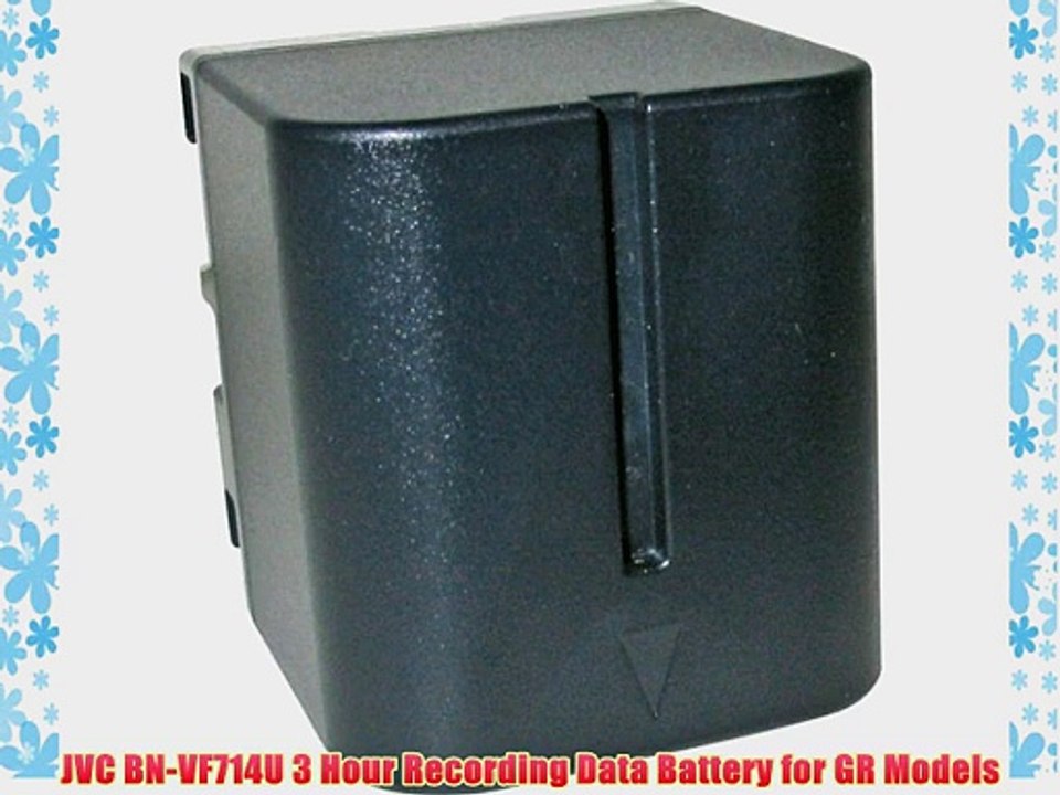 JVC BN-VF714U 3 Hour Recording Data Battery for GR Models