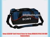 Sony LCZA1BP Soft Petrol Case for Sony HVRA1U/V1U/Z1U HDV Camcorders