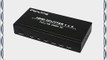 Panlong PL-814 4-Port HDMI 1x4 Powered Amplifier Splitter 1-In-4 Out for Multiple Displays