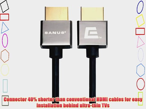 Sanus Systems ELM4306 6.6' Super Slim HDMI Cable