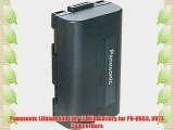 Panasonic Lithium Ion 1 Hr 15 Min Battery for PV-DV53 DV73 Camcorders
