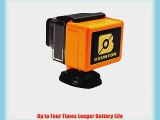 Brunton ALLDAY Extended Battery Back for GoPro HERO3  (Coast Guard Orange)