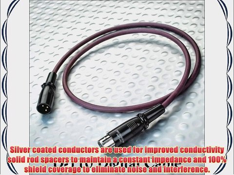 DH Labs D-110 AES/EBU XLR Digital Audio Cable 1.0 meter by Silversonic