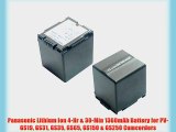 Panasonic Lithium Ion 4-Hr