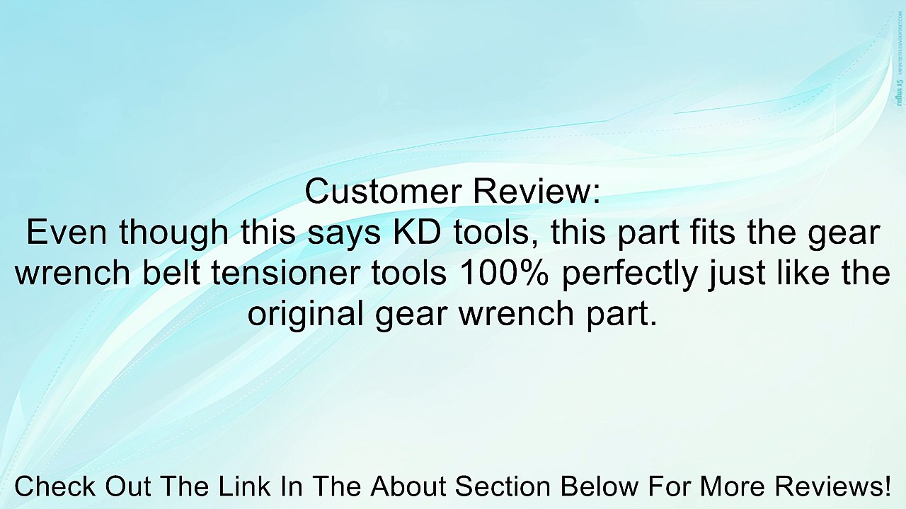 KD Tool 3680-73 Replacement Adapter 3/8" Review
