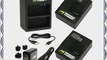 Wasabi Power Battery (2-Pack) and Dual Charger for GoPro Hero3 Hero3  and GoPro AHDBT-201 AHDBT-301