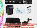 All in 1 Car Mount Kit For Sony HDRAS100V/W HDR-AS100V/W HDR-AS100VR HDR-AS10 HDR-AS15 HDR-AS30V