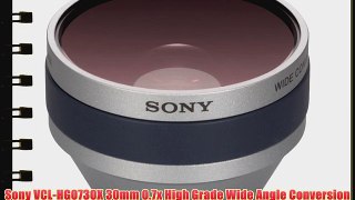 Sony VCL-HG0730X 30mm 0.7x High Grade Wide Angle Conversion Lens for DCR-HC96 DVD92 203 403