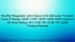 Rectfier Regulator John Deere 318-420 Lawn Tractors Onan P-Series 16HP 17HP 18HP 19HP 20HP Engines 20 Amp Rating 191-1748 191-2106 191-2208 Review