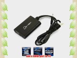 USB 2.0 to Hdmi Converter with 3.5mm Audio 1080p Laptop to Hdtv Moniter