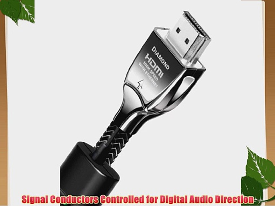 AudioQuest Diamond 1m (3.2 feet) Braided HDMI Cable