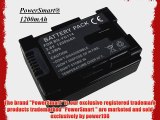 PowerSmart? 3.60V 1200mAh JVC BN-VG107 BN-VG107AC BN-VG107E BN-VG107U Rechargeable Lithium-ion
