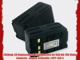 2000mA 6V Replacement NiCad Battery for RCA BB-700 Video Cameras - Empire Scientific #EPP-150-2